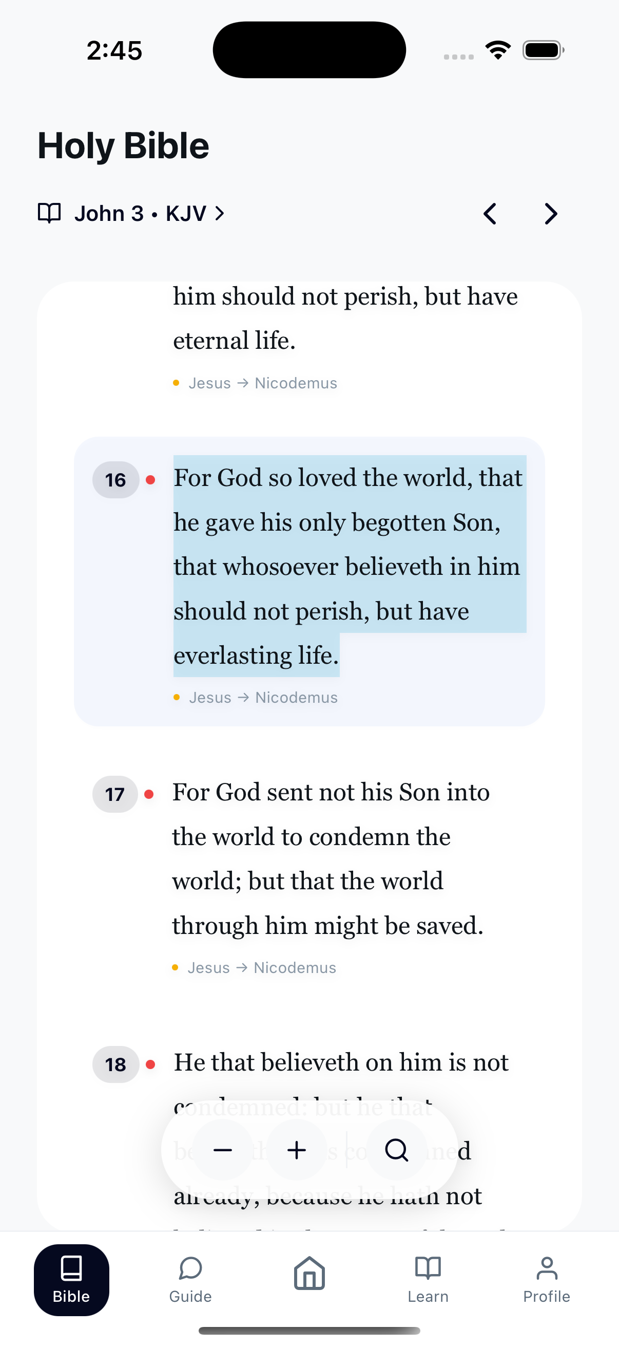 Dive Deep into Scripture